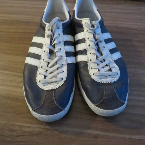 ADIDAS Gazelle OG Legend Ink & Running White Sneakers Shoes Retro Men's US 8.5 - Picture 12 of 15